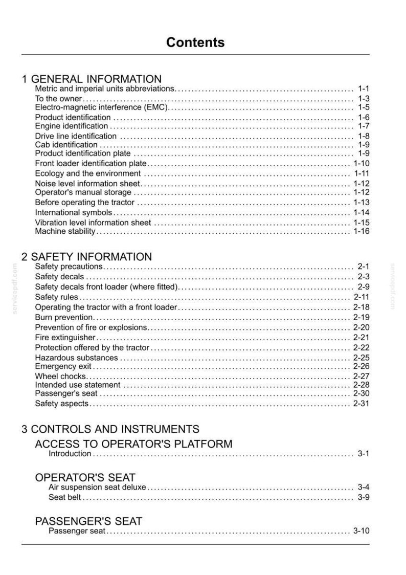 Steyr MULTI 4095, 4105, 4115 Gebruikershandleiding tractorbestuurder | Directe pdf-download afbeelding 3