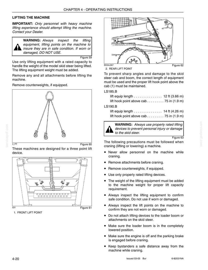 New Holland Ls180.B, Ls185.B, Lt185.B, LS190.B, LT190.B Skid Steer Operator Owners Operation Manual | Instant PDF Download image 7