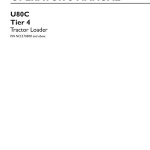 Manuel d'utilisation pour l'opérateur du chargeur/chargeuse New Holland U80C Tier 4 | Téléchargement instantané du PDF image 3