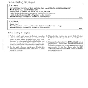 New Holland W170C Stage IV Wheel Loader Operator Owners Operation Manual | Instant PDF Download image 6