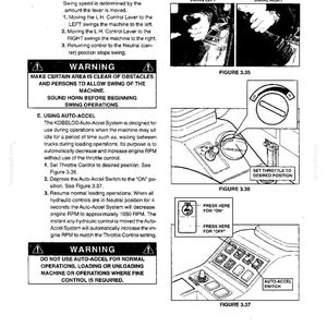 Kobelco Sk400 Iv, SK400LC IV Hydraulic Excavator Operator Owners Operation Manual | Instant PDF Download image 5
