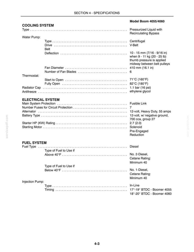 New Holland Boomer 4055, 4060 With Cab Tractor Operator Owners Operation Manual | Instant PDF Download image 10