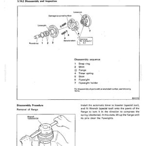 Mitsubishi 6d14, 6d14t, 6d15, 6d15-T, 6D16, 6D16-T Industrial Diesel Engine Service Repair Workshop Manual | Instant PDF Download image 7