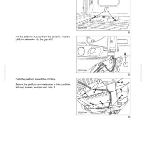 Manuale di officina per la riparazione e la manutenzione della mietitrebbia New Holland serie CX / Download PDF immediato immagine 11