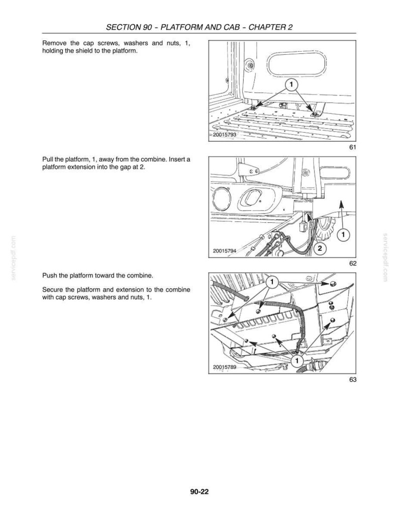 Manuale di officina per la riparazione e la manutenzione della mietitrebbia New Holland serie CX / Download PDF immediato immagine 11