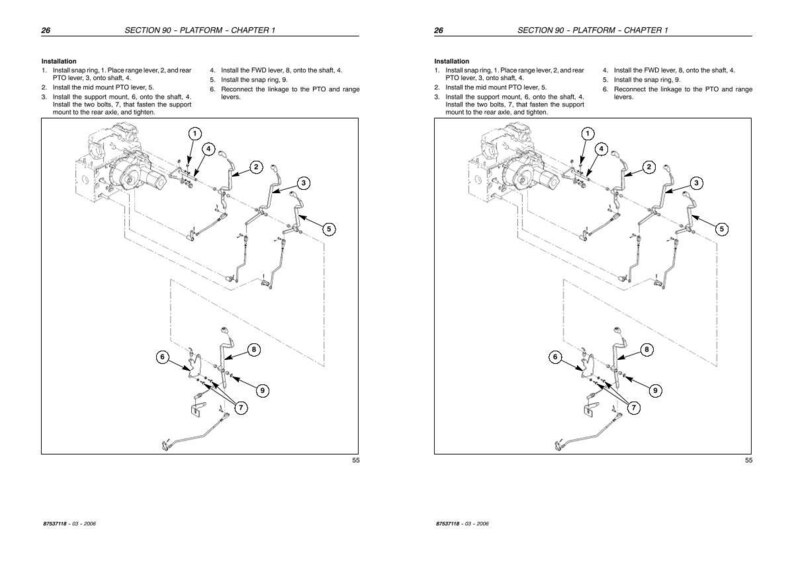 New Holland Tc 31, TC 35DA Series Tractor Service Repair Workshop Manual | Instant PDF Download image 11