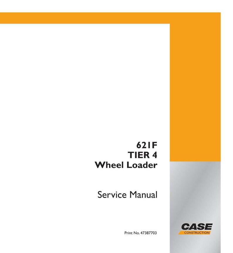 May include: A white service manual for a 621F Tier 4 Wheel Loader. The cover features the text "621F TIER 4 Wheel Loader Service Manual" in black font. The Case Construction logo is in the bottom right corner.