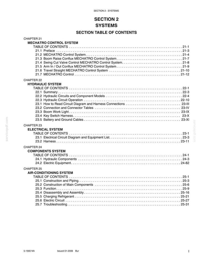 New Holland E70 Midi Bandgrävmaskin Service och reparation Verkstadsmanual | Direkt PDF-nedladdning bild 4