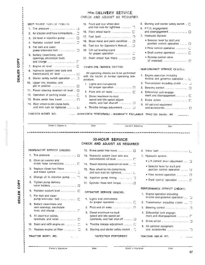 Ford 9000 Tractor Operator Owners Operation Manual | Instant PDF Download image 11