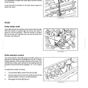 Case RB344 Ensilage Pack Bruksanvisning PDF Ladda ner bild 6