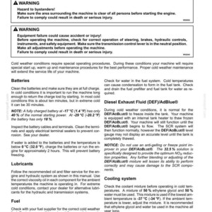 New Holland W190c, W230C Tier 4B (final) Wheel Loader Operator Owners Operation Manual | Instant PDF Download image 6