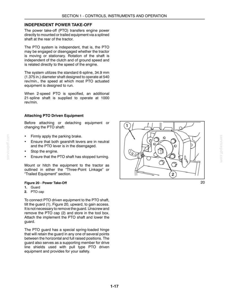 New Holland TB120 Mudder Tractor Operator Owners Operation Manual | Instant PDF Download image 5