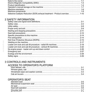 K&ouml;nnte beinhalten: Ein detailliertes Inhaltsverzeichnis aus einem Handbuch mit &Uuml;berschriften wie &bdquo;Allgemeine Informationen&ldquo;, &bdquo;Sicherheitsinformationen&ldquo; und &bdquo;Bedienelemente und Instrumente&ldquo;. Der Text ist schwarz auf wei&szlig;em Hintergrund, mit Seitenzahlen.
