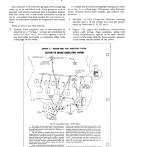 Pode incluir: Uma p&aacute;gina de um manual intitulada "Informa&ccedil;&otilde;es Gerais e Divis&atilde;o de Tratores". A p&aacute;gina inclui texto e um diagrama de um sistema de lubrifica&ccedil;&atilde;o do motor. O diagrama mostra v&aacute;rios componentes do motor e os caminhos do &oacute;leo.