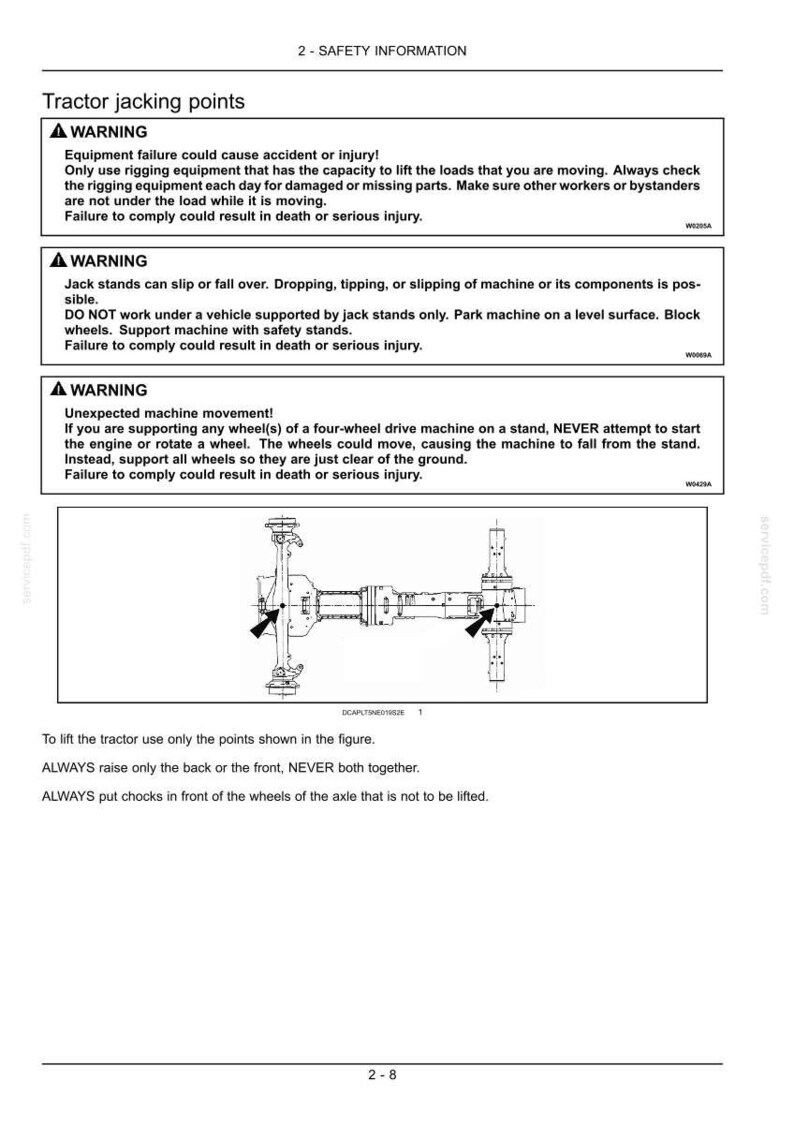 New Holland T4030v, T4040v, T4050V, T4060V Tractor Operator Owners Operation Manual | Instant PDF Download image 4