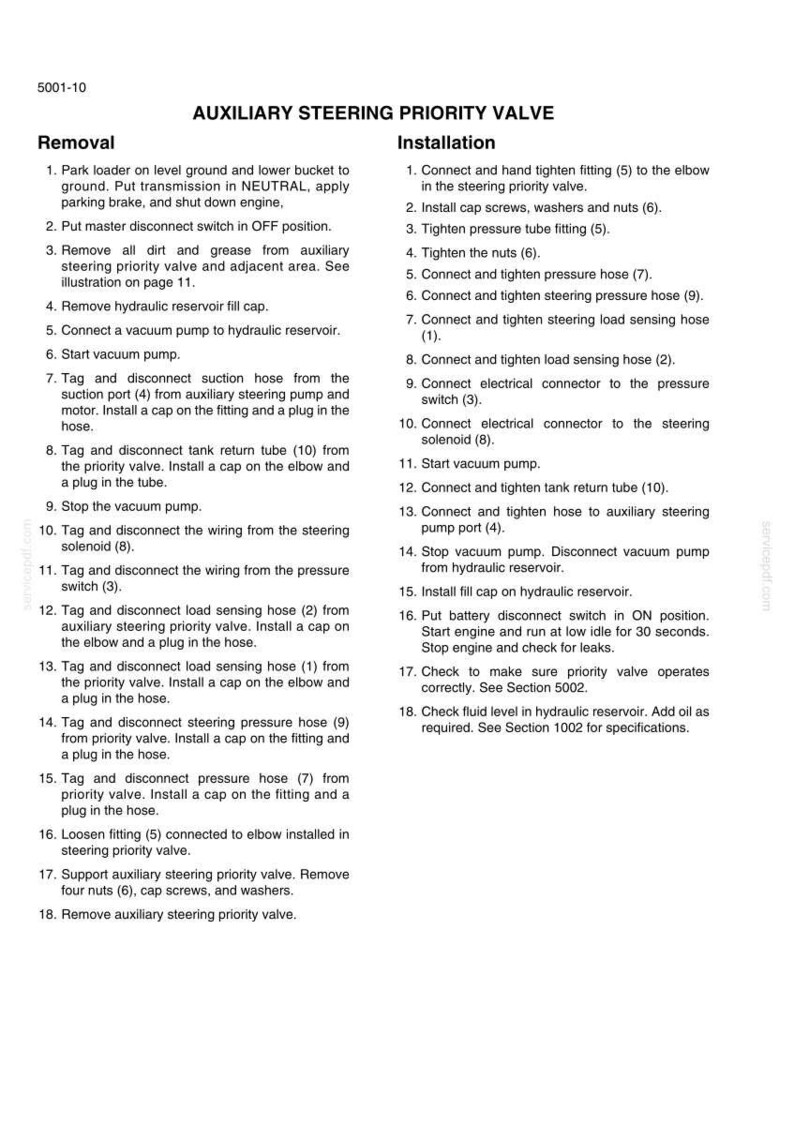 New Holland W170B Wheel Loader Service Repair Workshop Manual | Instant PDF Download image 6