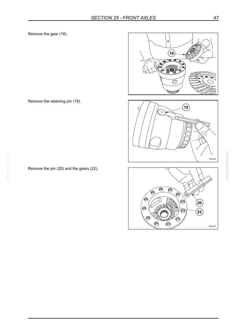New Holland B90b, B90blr, B100b, B100blr, B100btc, B110b, B110BTC, B115B Backhoe Loader Service Repair Workshop Manual | PDF Download image 6
