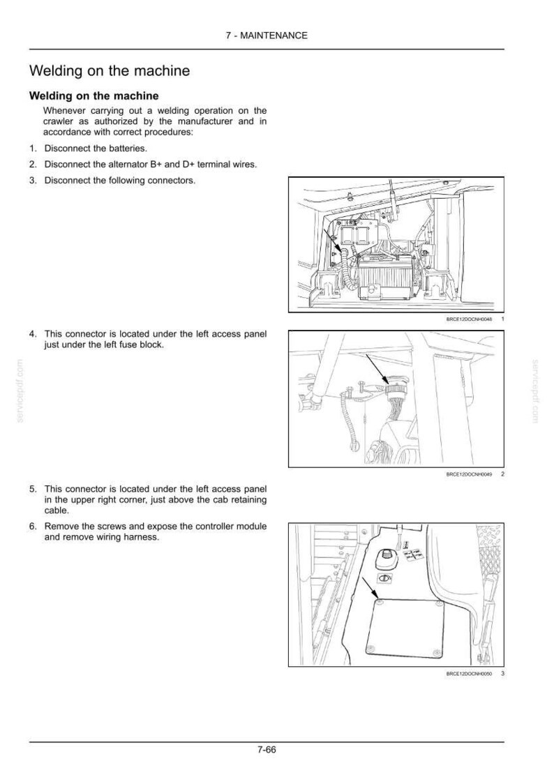 New Holland D140b XLT PAT Crawler Dozer Operator Owners Operation Manual | Instant PDF Download image 10