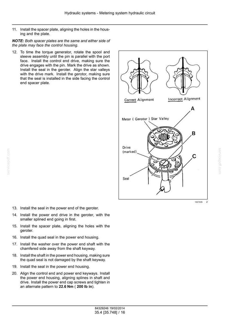 Manual de servicio y reparación para carros neumáticos New Holland P1030, P1040, P1050 y P1060 / Descarga instantánea en PDF imagen 4