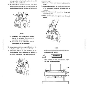 Kobelco MD200BLC Hydraulic Excavator Operator Owners Operation Manual | Instant PDF Download image 8