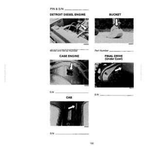 Bruksanvisning för grävmaskin Case 1080 bild 11