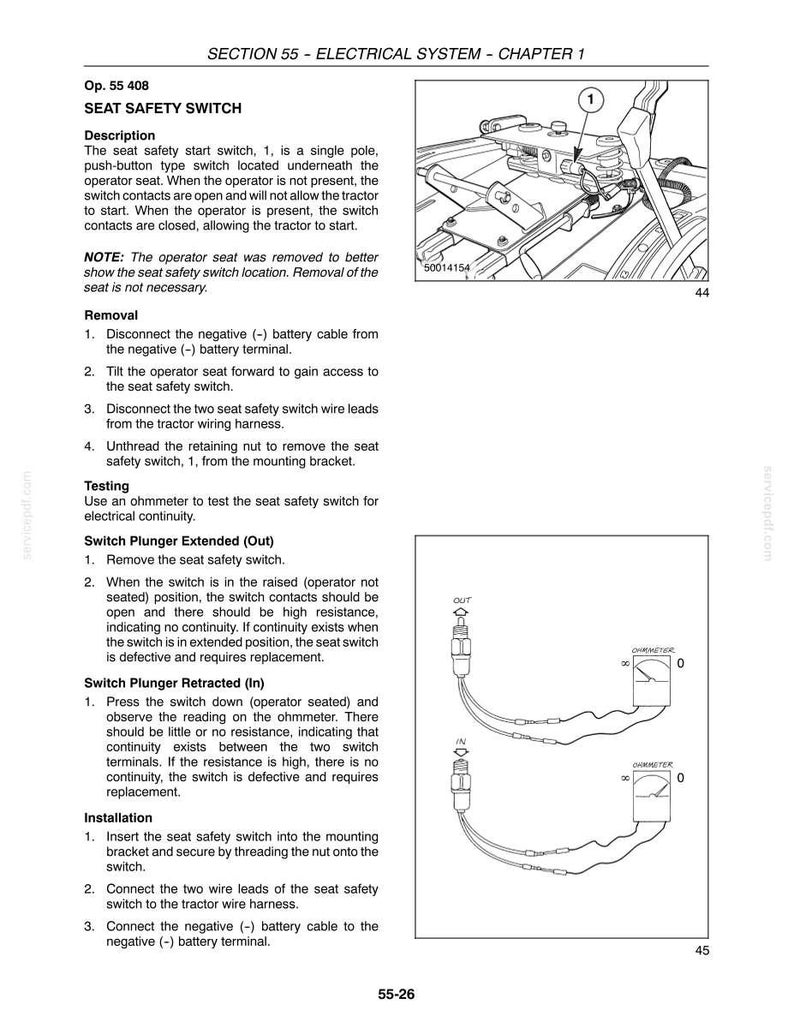 New Holland TC30 Tractor Service Repair Workshop Manual | Instant PDF Download image 9