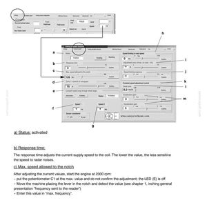 May include: A page from an electrical system manual, featuring diagrams and text related to constant speed settings. The document includes sections on response time, speed limits, and adjustment controls, with a website address at the bottom.