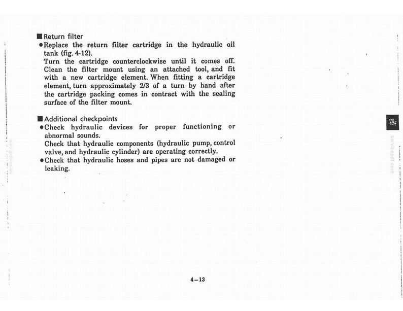 Kobelco SS60 Hydraulic Excavator Operator Owners Operation Manual | Instant PDF Download image 8