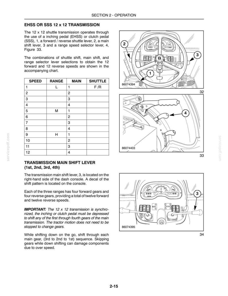 New Holland T2410, T2420 With Cab Tractor Operator Owners Operation Manual | Instant PDF Download image 5