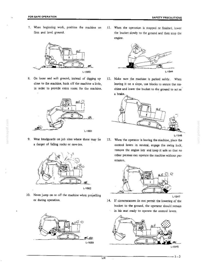 Kobelco K903B Excavator Operator Owners Operation Manual | Instant PDF Download image 5