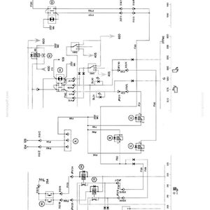 May include: A detailed electrical schematic diagram with the title "MULTI-PURPOSE" at the top. The diagram is filled with lines, symbols, and labels, including "Section L" and "Page 56". The print number is 604.82.231.00 - 5 - 2000.