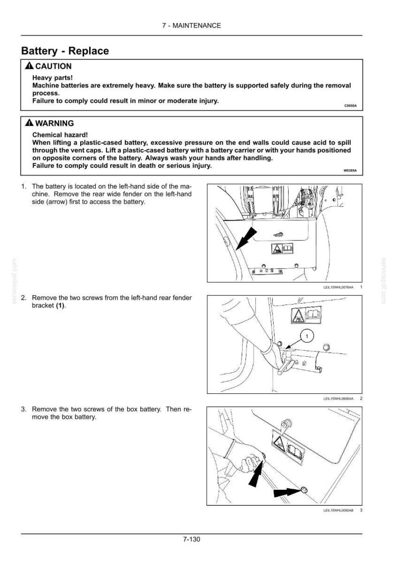 New Holland W190D Stage IV Wheel Loader Operator Owners Operation Manual | Instant PDF Download image 10