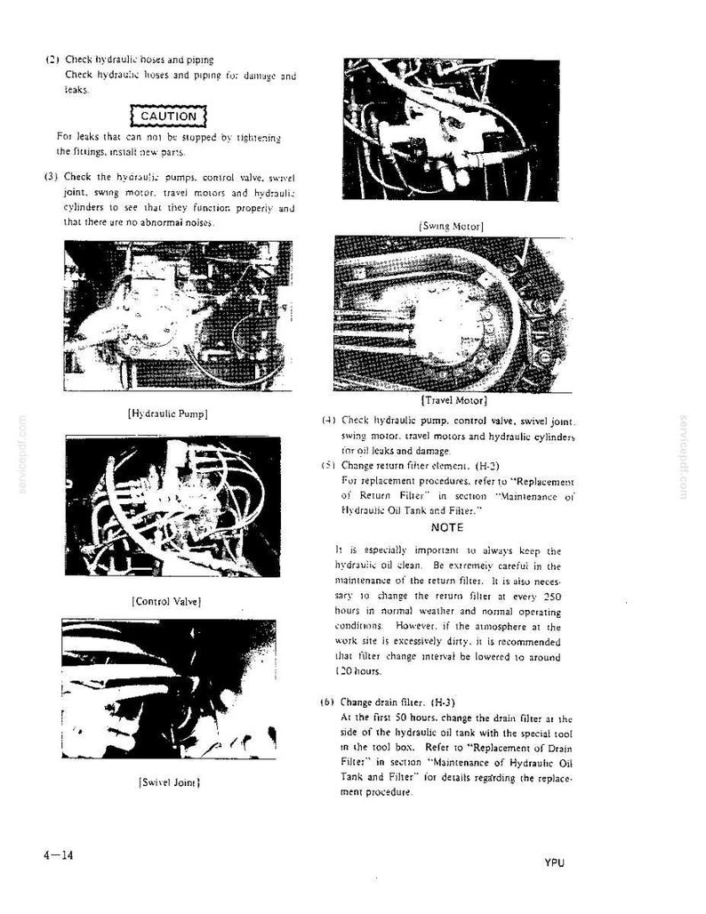 Kobelco K905LC II Hydraulic Excavator Operator Owners Operation Manual | Instant PDF Download image 9