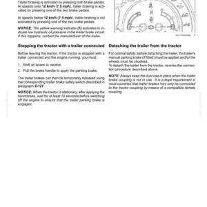 Steyr 4115, 4125, 4135, 4145, 6145 PROFI Classic Tier 4B (final) Tractor Operator Owners Operation Manual | Instant PDF Download image 7