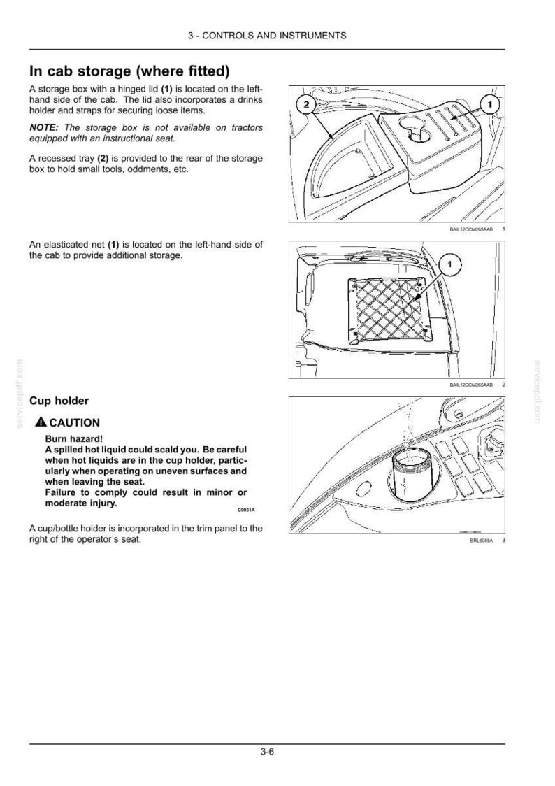 Steyr 6150, 6165, 6175 CVT Stage IV Tractor Operator Owners Operation Manual | Instant PDF Download image 3
