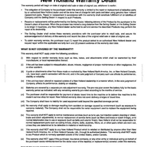 New Holland GT20 Garden Tractor Operator Owners Operation Manual | Instant PDF Download image 11