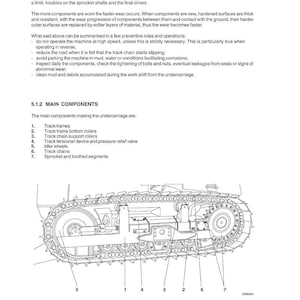Case 1650K bandschaktare servicemanual PDF | Verkstadsreparation | Direktnedladdning bild 8