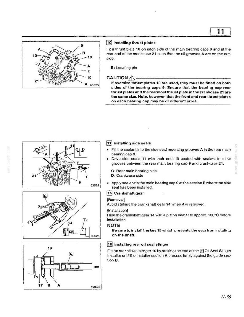 Kobelco Sk230lc-Vi, Sk250lc-Vi, SK250NLC-VI hydraulisk grävmaskin, service och reparation, verkstadsmanual | Direkt PDF-nedladdning bild 10