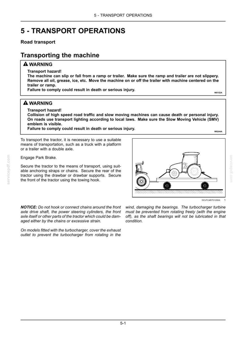 New Holland T5.110, T5.120 Electro Command Tractor Operator Owners Operation Manual | Instant PDF Download image 6