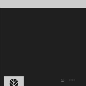 May include: A black manual cover featuring a light gray header and a square logo in the bottom left corner. The logo displays the New Holland Construction emblem and text. The text Part No. 604.54.261.00 and English are printed in white.