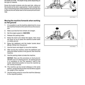 Manual de operación y mantenimiento del tractor New Holland B95c, B95c Tc, B110C Tier 4B (final) / Descarga instantánea en PDF imagen 7