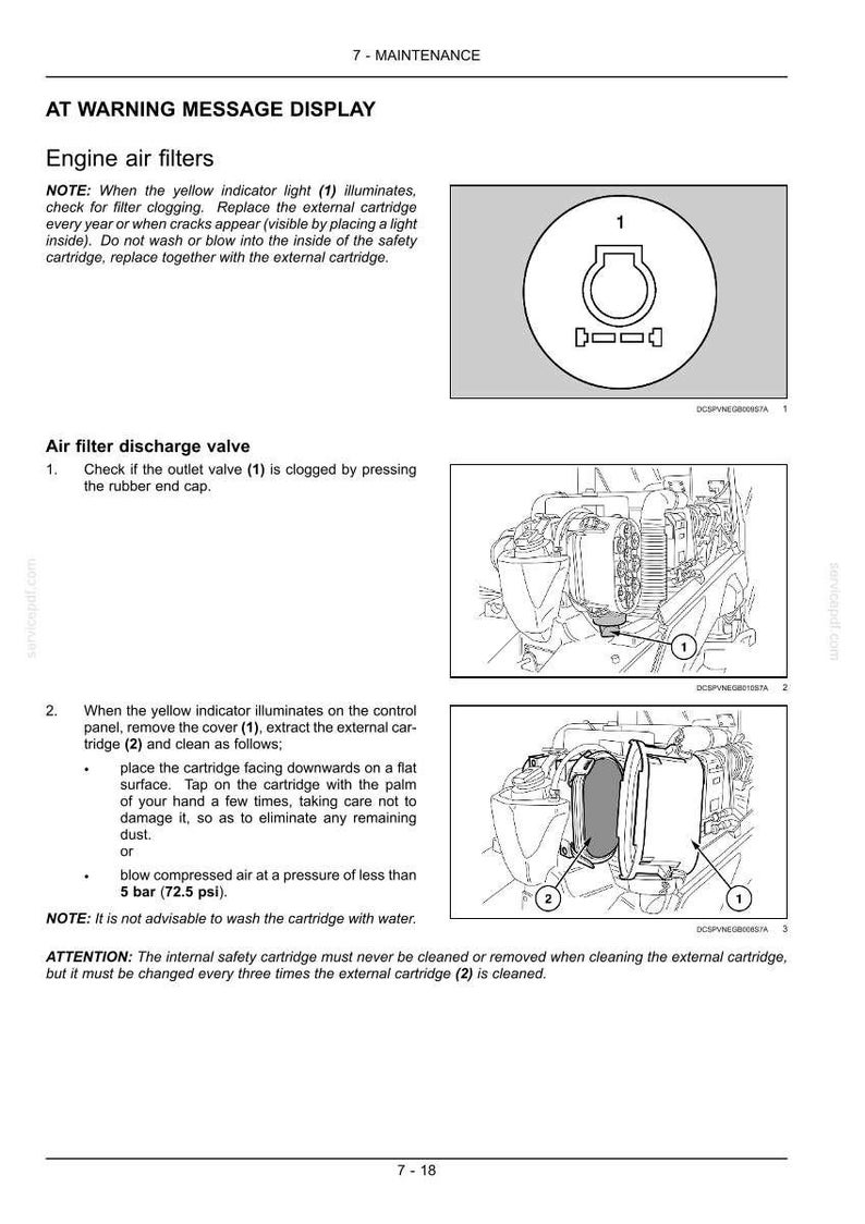 New Holland T4030v, T4040v, T4050V, T4060V Tractor Operator Owners Operation Manual | Instant PDF Download image 8
