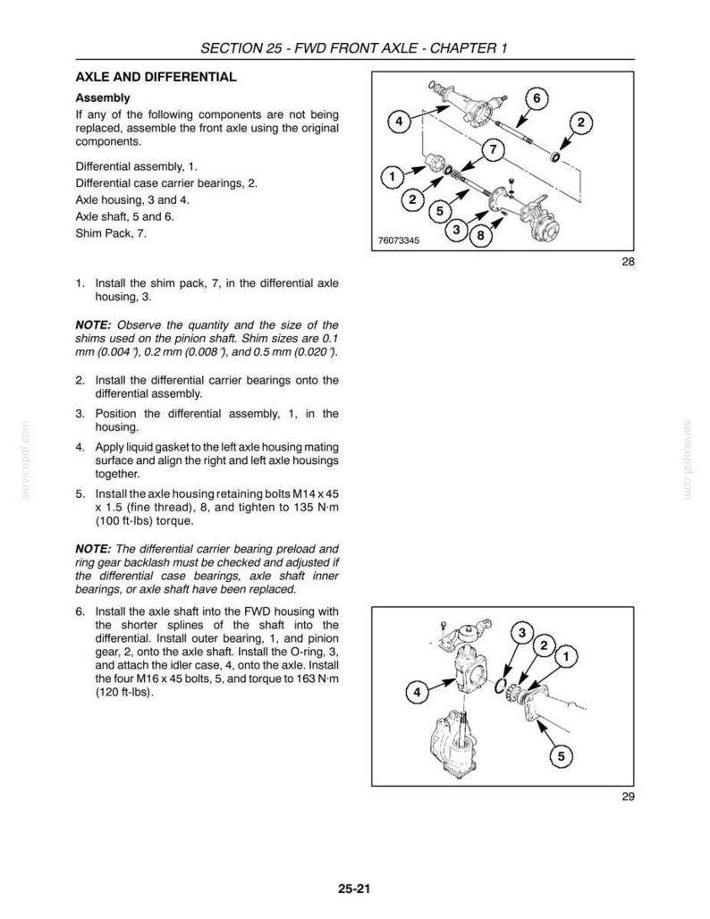 New Holland T2410, T2420 Tractor Service Repair Workshop Manual | Instant PDF Download image 6