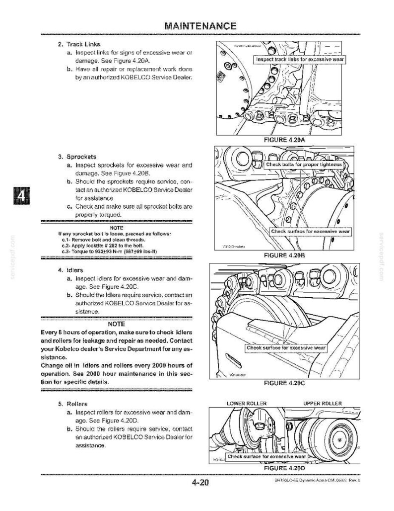 Kobelco SK480LC-6E Hydraulic Excavator Operator Owners Operation Manual | Instant PDF Download image 5