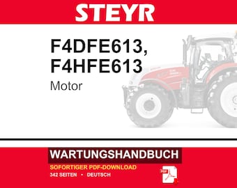 Steyr F4DFE613, F4HFE613 Wartungshandbuch Reparatur Werkstatthandbuch | PDF-Download