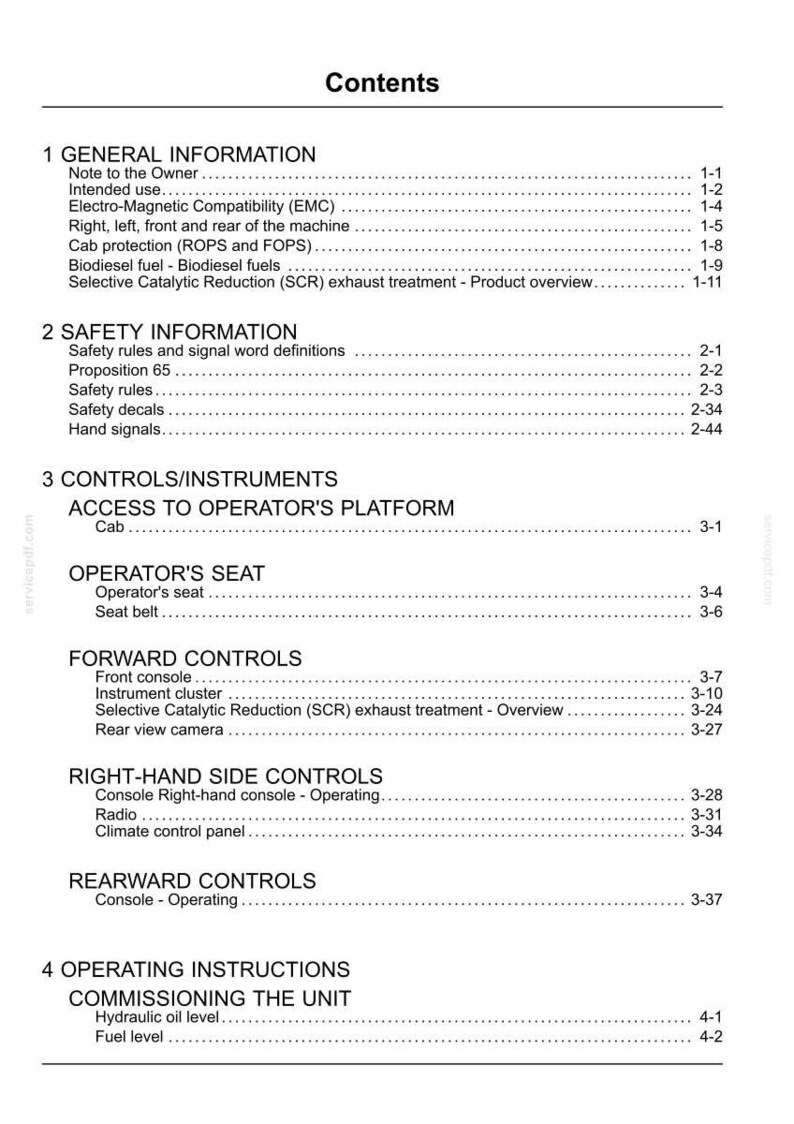 Kobelco SK170-9 Tier 4 Hydraulic Excavator Operator Owners Operation Manual | Instant PDF Download image 3