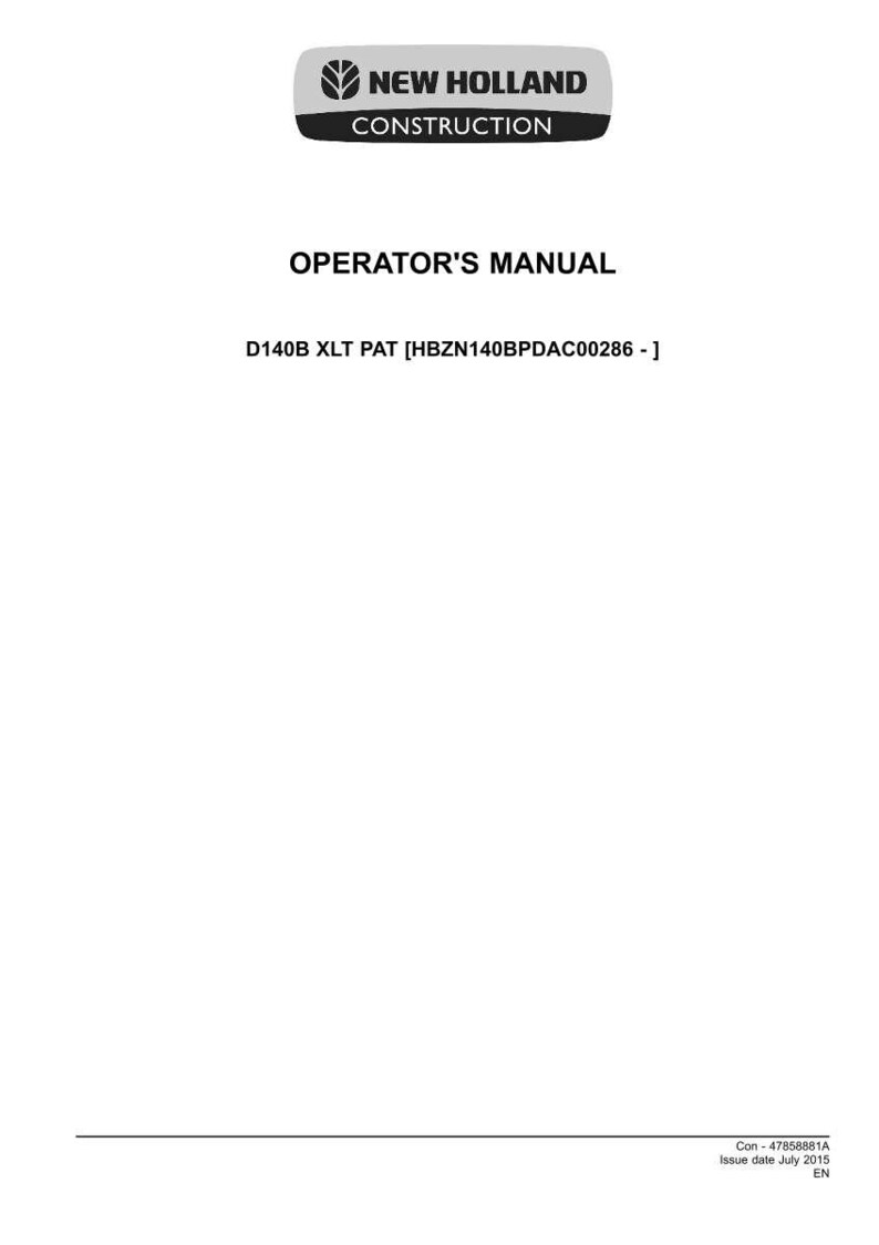 New Holland D140b XLT PAT Crawler Dozer Operator Owners Operation Manual | Instant PDF Download image 3