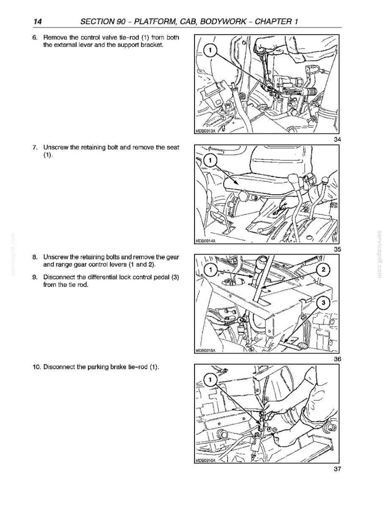 New Holland Tn55, Tn65, TN70, TN75 Tractor Service Repair Workshop Manual | Instant PDF Download image 11
