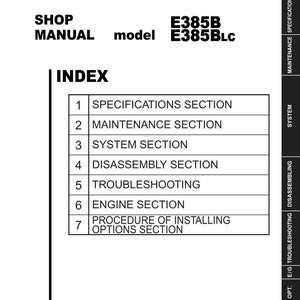 New Holland E385B, E385BLC Excavator Service Repair Workshop Manual | Instant PDF Download image 3