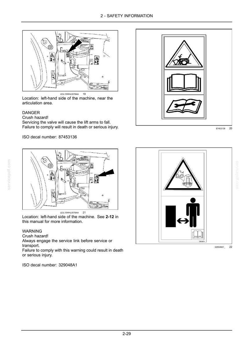 New Holland W190D Stage IV Wheel Loader Operator Owners Operation Manual | Instant PDF Download image 4